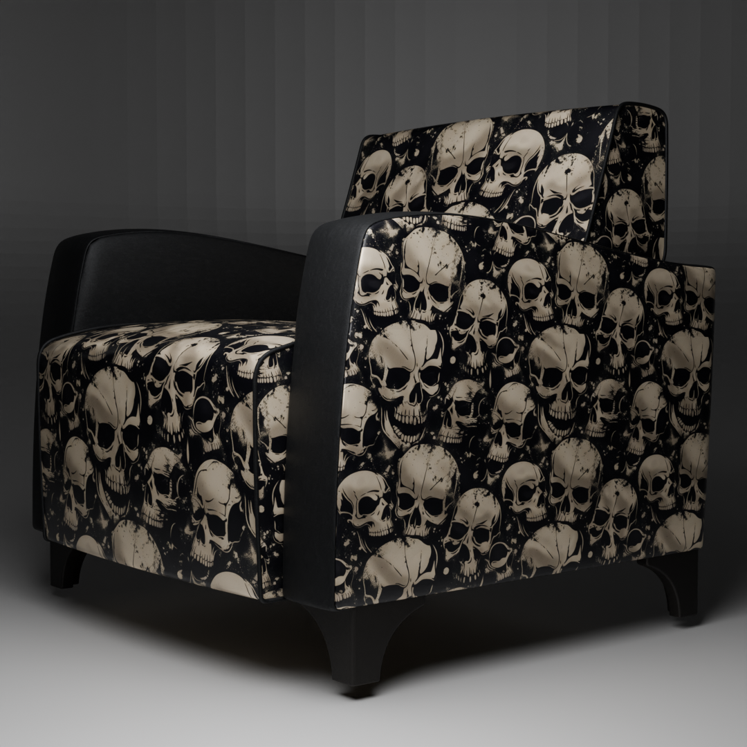 Poltrona Skull — Edição Dark